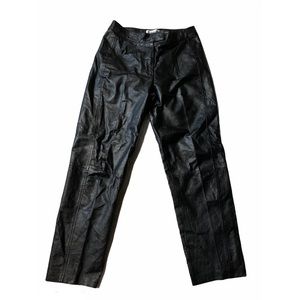 VTG 80s BAGATELLE Leather Riding Pants